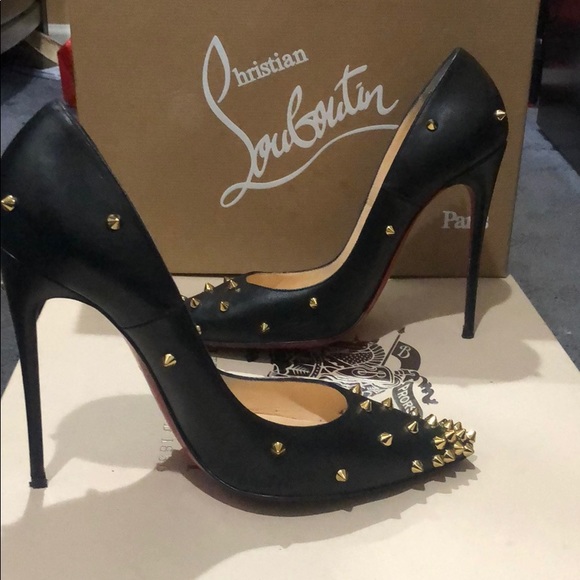 Christian Louboutin SPIKE PUMPS great condition - Picture 1 of 4